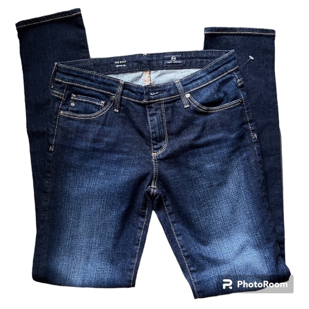 AG Adriano Goldschmied The Stilt Cigarette
Leg Jeans Skinny Ankle 27R - Picture 3 of 5